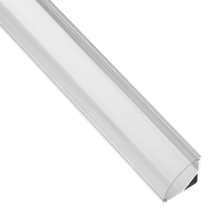 Diffusor-Abdeckung für Profill KM55, 1m Transparent LUMILED