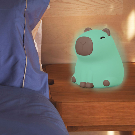 Sanico Goldlux LED 1W 3000K RGBW Beige Dimmbar Capybara Dekorative Lampe