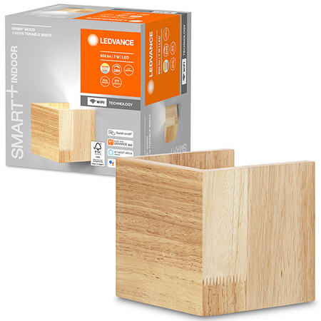 SMART+ WIFI Wandleuchte Smarte Wandleuchte 7W ORBIS SWAN WOOD LEDVANCE