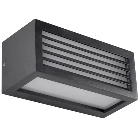 Gartenlampe Wandlampe OSAKA E27 IP54 Schwarz GOLDLUX (Polux)