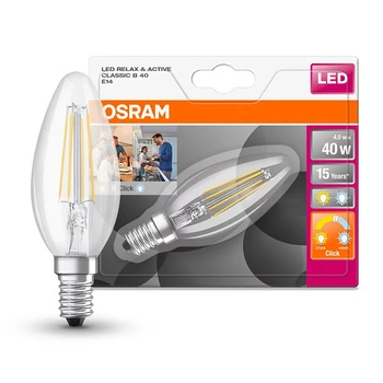 LED Lampen E14 B40 4W = 40W 470lm 2700-4000K Warm und Neutral 300° Glühfaden OSRAM STAR A und R