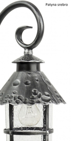 Außengarten-Fassadenleuchte LED-WANDLAMPE Toledo K 3012/1/R E27 Su-Ma