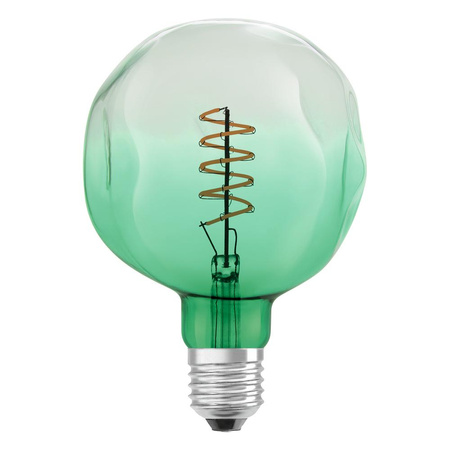 Dekorative Leuchtmittel E27 ET124 4,5 W = 18 W, 180 lm, 1600 K, warm, 360°-Filament, dimmbar, OSRAM Vintage 1906