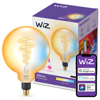 LED-Glühbirne E27 G200 6W = 25W Glühfaden Amber SMART WiFi WiZ