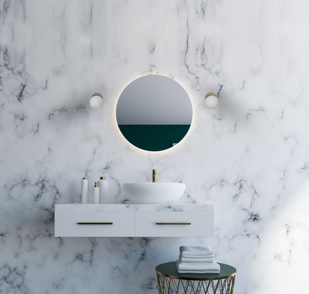 ICE BALL 8126 Nowodvorski Messing G9 IP44 Wandleuchte Modern