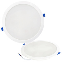 LED-Downlight Einbauleuchte 24W 2400lm 4000K Neutral Mesh Spot Weiß IP40 Sigaro Kobi