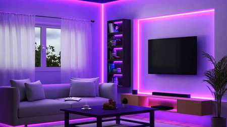 LED-Leiste 22W RGB 20m Smart SMART WiFi Bluetooth Anwendung WiZ