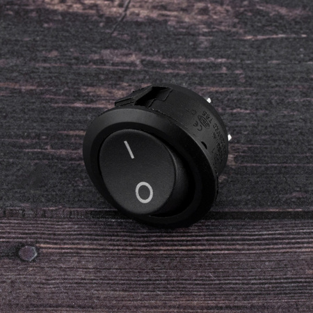 Schalter Wippenschalter für Möbel ON/OFF Schwarz LUMILED
