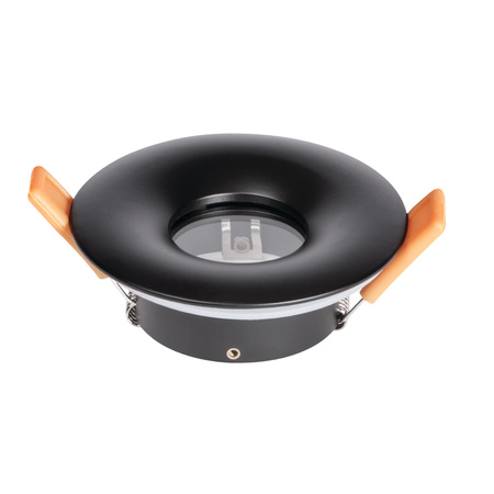 DROXY GU10/GU5.3 Deckeneinbauleuchte IP65 Rund Schwarz KANLUX