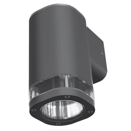 Außenwandleuchte IP54 GU10 Grau BRUNO Videx