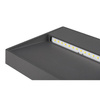 Gartenlampe LED Wandleuchte SANTIEGO 4W IP54 4000K Quadratisch