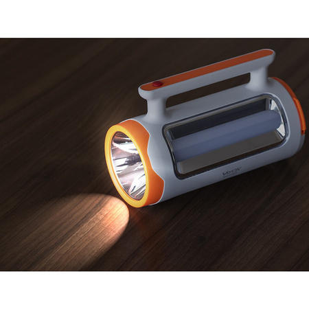 Wiederaufladbare Hand-Taschenlampe 2in1 Seitenlicht + Powerbank VA0085 VAYOX