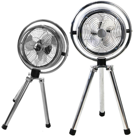 Bodenluftzirkulator FAN 50W Chrom