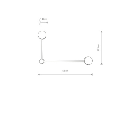 ORBIT II 7801 Nowodvorski Wandleuchte Weiß 2xGX53 Wandleuchte Modern