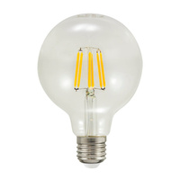 E27 G95 LED Leuchtmittel 7,5W = 75W 1055lm 3000K Warm 360° GOLDLUX Filament (Polux)