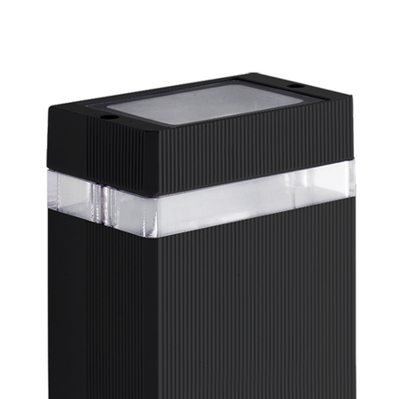 Garten Standing Pole Lampe GU10 Schwarz IP44 Gilbert Sanico Goldlux