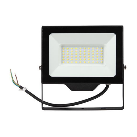 LED Strahler 50W 6500K 4000lm IP65 Schwarz