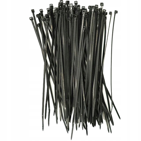 100x Kabelbinder 3.6x150mm Schwarz LUMILED