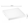 LED-Panel-Deckenleuchte 24W 1920lm 2700K warmweiß-Anbau Quadratisch Weiß Proma Masterled