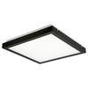 Plafond LED-Deckenleuchte TYBIA Mikrowelle Bewegungssensor 38W 3800lm 4000K Schwarz KANLUX