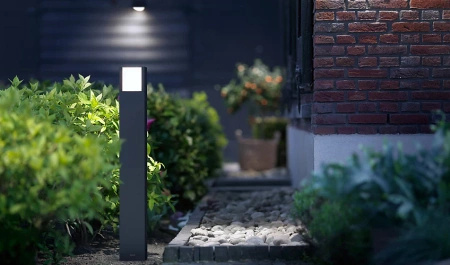 Außen-LED-Gartenlampe ARBOR myGarden 6W 4000K IP44 Mast 77cm Anthrazit PHILIPS
