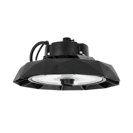 Industrieleuchte LED High Bay 150W 27000lm 4000K Neutral Schwarz IP65 IK09 Anica Pro Kobi