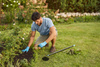 Hacke Haken Halbrunde Gartenhacke IDEAL PRO CELLFAST