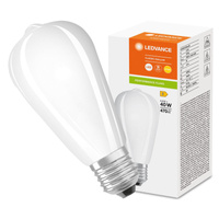 LED Lampen ST64 E27 4W = 40W 470lm 2700K Warmweiß FILAMENT LEDVANCE