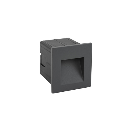 Outdoor-Gartenlampe Fassade STEP LED 6907 IP44 3W 3000K Einbauleuchten Graphit Nowodvorski