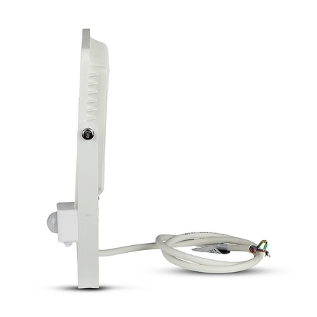 LED Fluter 50W 4000lm 6400K IP65 Weiß mit Bewegungssensor und CUT-OFF-Funktion Samsung Chip VT-50-SW V-TAC