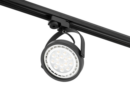 Schienenstrahler LEON ES111 Deckenleuchte Beweglich schwarz