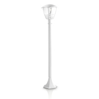 Outdoor LED Gartenleuchte CREEK myGarden E27 IP44 Laternenmast 100cm Weiß PHILIPS