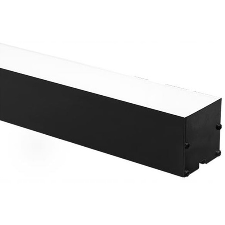 Lineare Hängelampe 40W 4500K Neutral 120° OSD Schwarz Weiß IP40 120cm Masterled