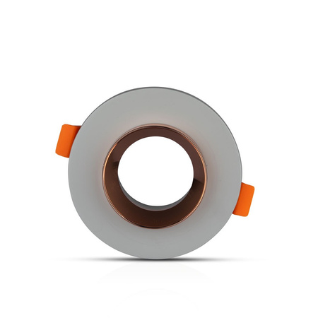 Deckeneinbauleuchte GU10 mit Öse rund Grau/Roségold VT-862 V-TAC – 5 Jahre Garantie