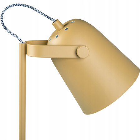 Schulnachttisch-Schreibtischlampe + Organizer Raibo E27 5W Gelb KANLUX