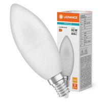 LED Lampen B39 E14 7.5W = 60W 806lm 2700K Warmweiß LEDVANCE