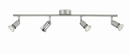 Deckenleuchte LIMBALI 4x GU10 Wandleuchte Reflektor beweglich Satin PHILIPS