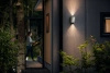 Gartenleuchte LED-Wandleuchte CISTUS myGarden 2x4,5W 2700K IP44 Top-Bottom Silber PHILIPS