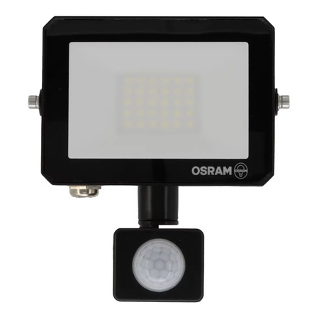 LED-Strahler Halogen-Außenstrahler 20W 4000K 1800lm IP65 mit Bewegungs- und Dämmerungssensor FLOODLIGHT LUX OSRAM
