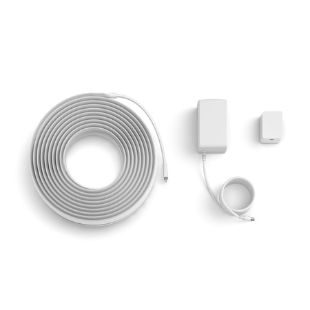 LED-Streifen 10m 60W 6000lm IP20 Weiß und Farbe Ambiance RGB + TW Weiß Smart SMART Zigbee Bluetooth Flux Strip Ultra-Bright Philips HUE