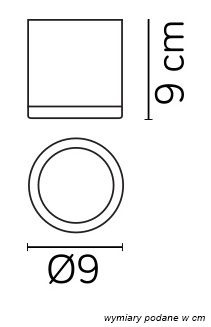 Außendecken-Gartenleuchte SPOT LED Adela Midi M1455 DG GU10 Su-Ma