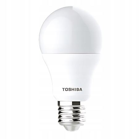 LED-Glühbirne E27 A60 8.5W = 60W 806lm 6500K Kalt dimmbar TOSHIBA