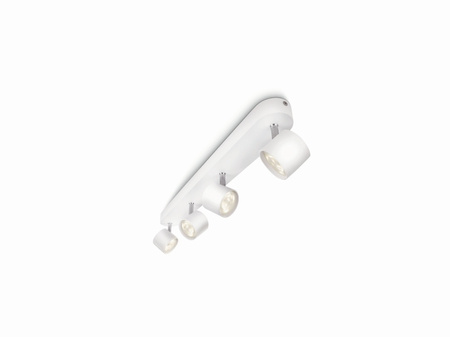 LED STAR Deckenleuchte 4x 4.5W 2700K Dimmbarer Reflektor Leuchte Beweglich Weiß PHILIPS