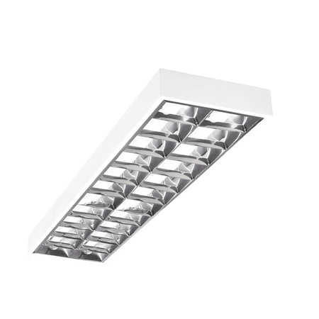 LED T8 120x30cm G13 rechteckige Anbauleuchte weiß NOTUS Kanlux