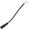 DC-Stromstecker mit Kabel und Schnappverschluss Einbau 2.1/5.5mm 15 cm LUMILED