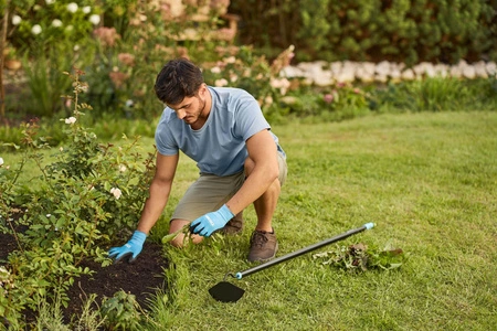 Hacke Haken Halbrunde Gartenhacke IDEAL PRO CELLFAST