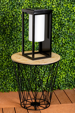 LED-Außen-Solarlampe für den Garten stehend 3000K IP44 28,5cm Dämmerungssensor