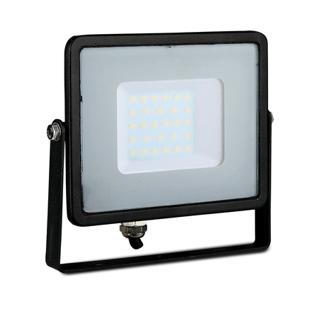 LED Fluter 30W 2400lm 3000K IP65 Schwarz Samsung Chip VT-30-B V-TAC