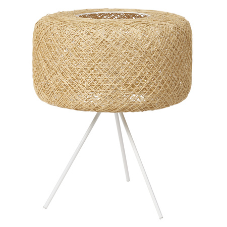 Tischlampe Schreibtisch Leuchte Stehend Dekorativ E27 Beige USB-C Dekor Ledvance