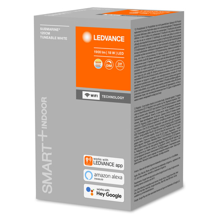 LED Linienlampe 18W SMART+ 1900lm hermetisch IP65 CCT dimmbar 120cm SUBMARINE LEDVANCE